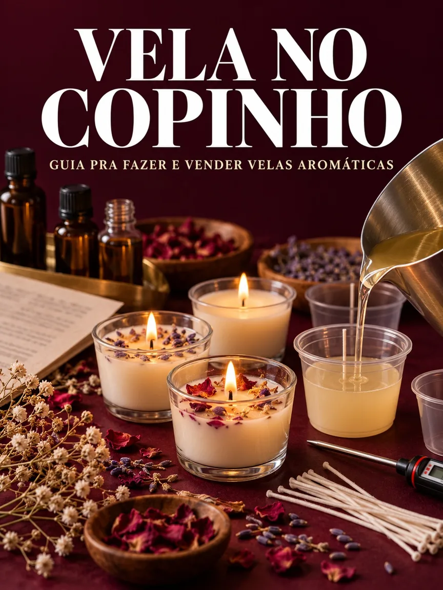 Capa do livro Vela no Copinho